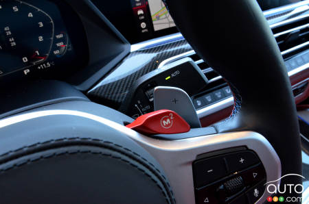BMW X6 M Competition 2021, bouton M2